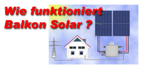 Balkon Solar, wie funktioniert es